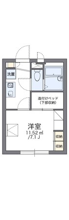 レオパレスαの物件間取画像